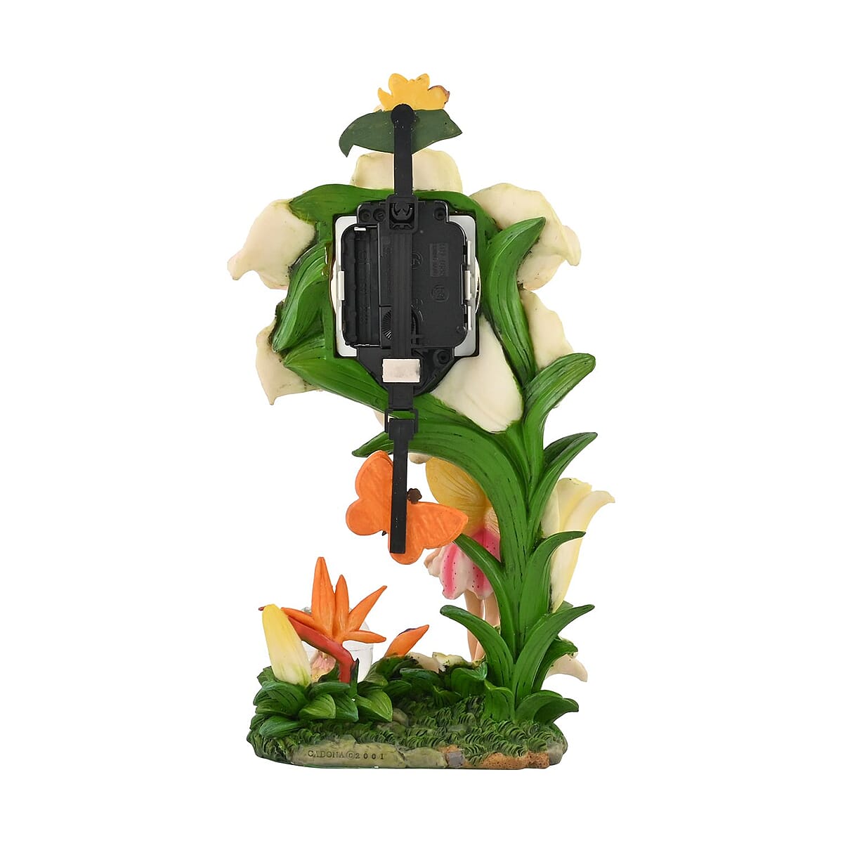 Hand Painted Resin Swing Clock - Fairy image number 1