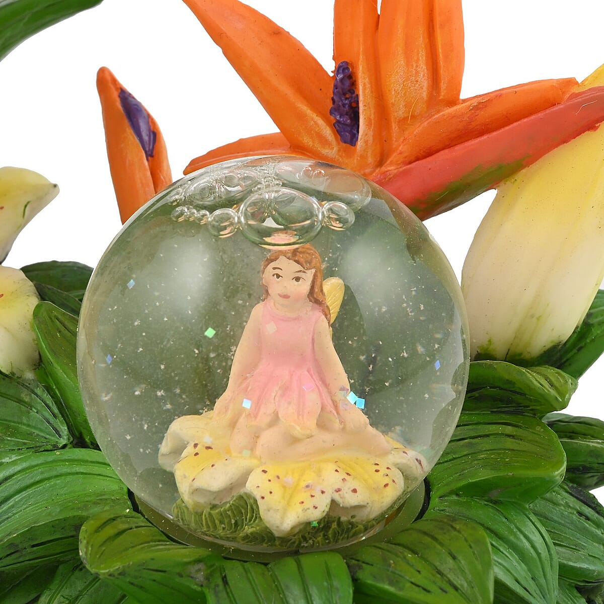 Hand Painted Resin Swing Clock - Fairy image number 4