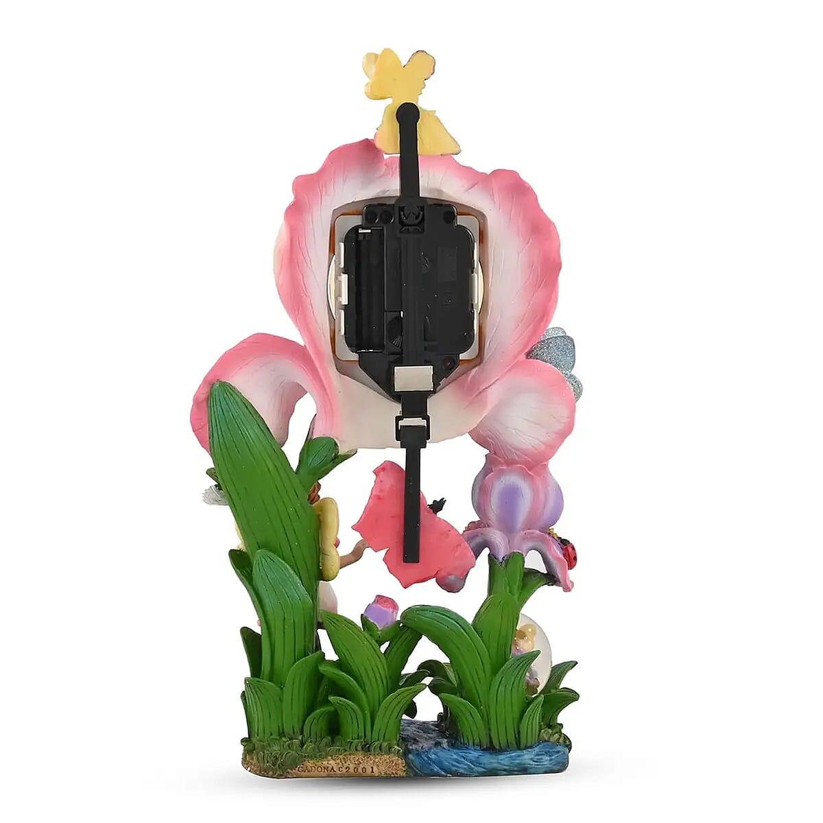 Hand Painted Resin Swing Clock - Fairy image number 5