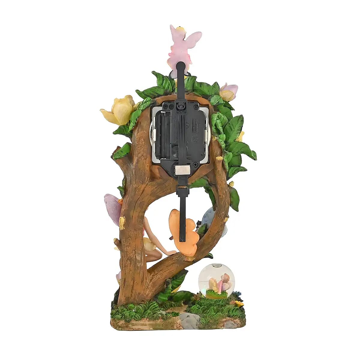 Hand Painted Resin Swing Clock - Fairy image number 5