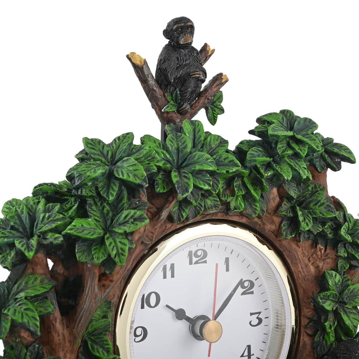 Hand Painted Resin Swing Clock - Chimpanzee image number 5