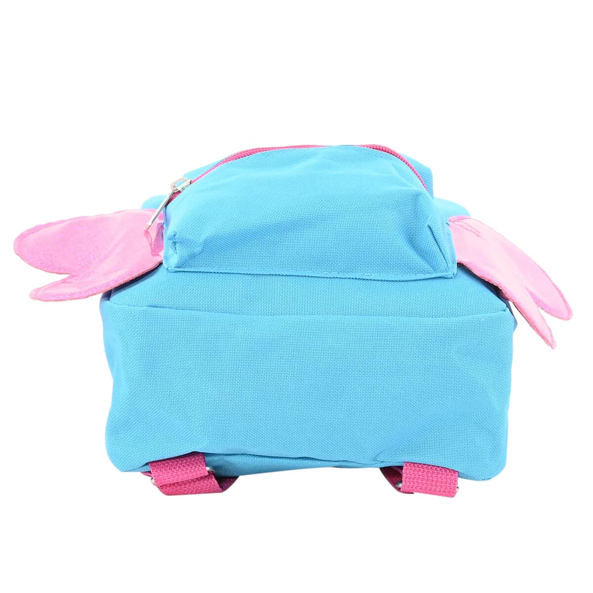Pink, Blue Wings and Heart Mini Backpack image number 4