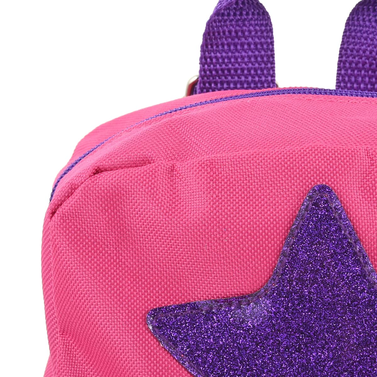 Pink, Purple Wings and Star Mini Backpack image number 2