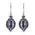 Lapis Lazuli Fancy Earrings in Sterling Silver 4.85 ctw image number 0