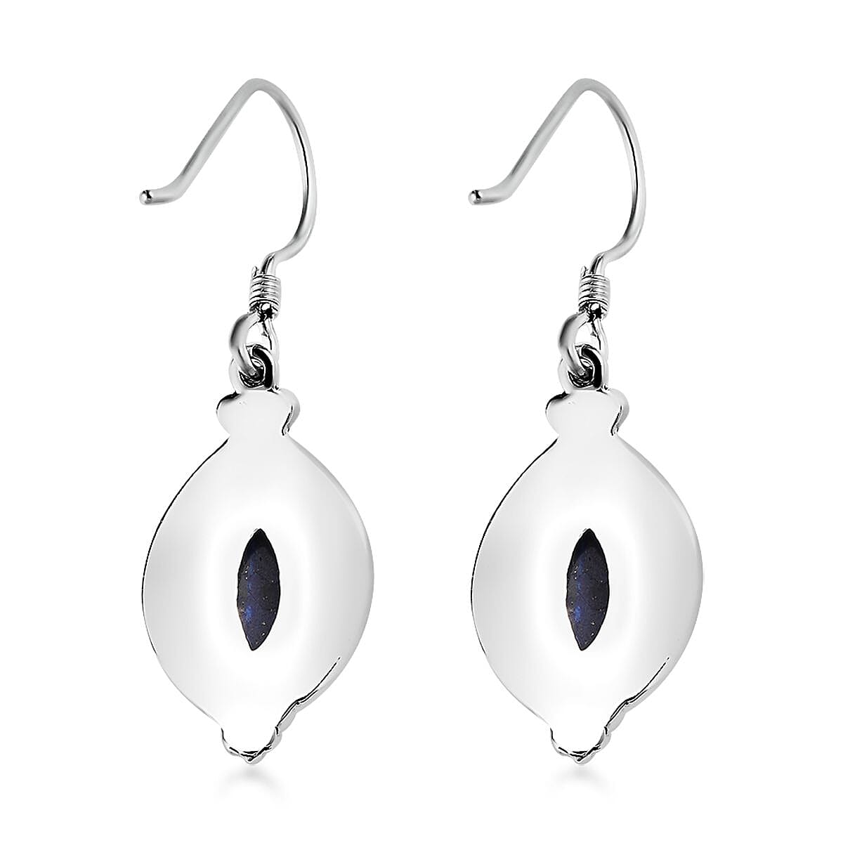 Lapis Lazuli 3.00 ctw Dangle Earrings in Sterling Silver