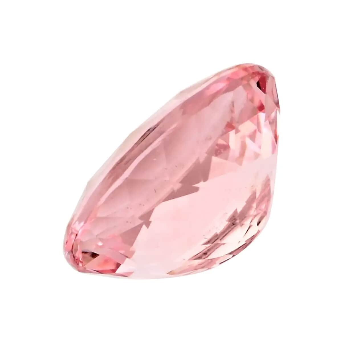 AAAA Pink Morganite (Oval 11x9 mm) 3.00 ctw image number 2