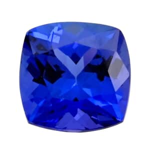 Certified & Appraised AAAA Tanzanite (Cush 7.5x7.5 mm) 2.00 ctw