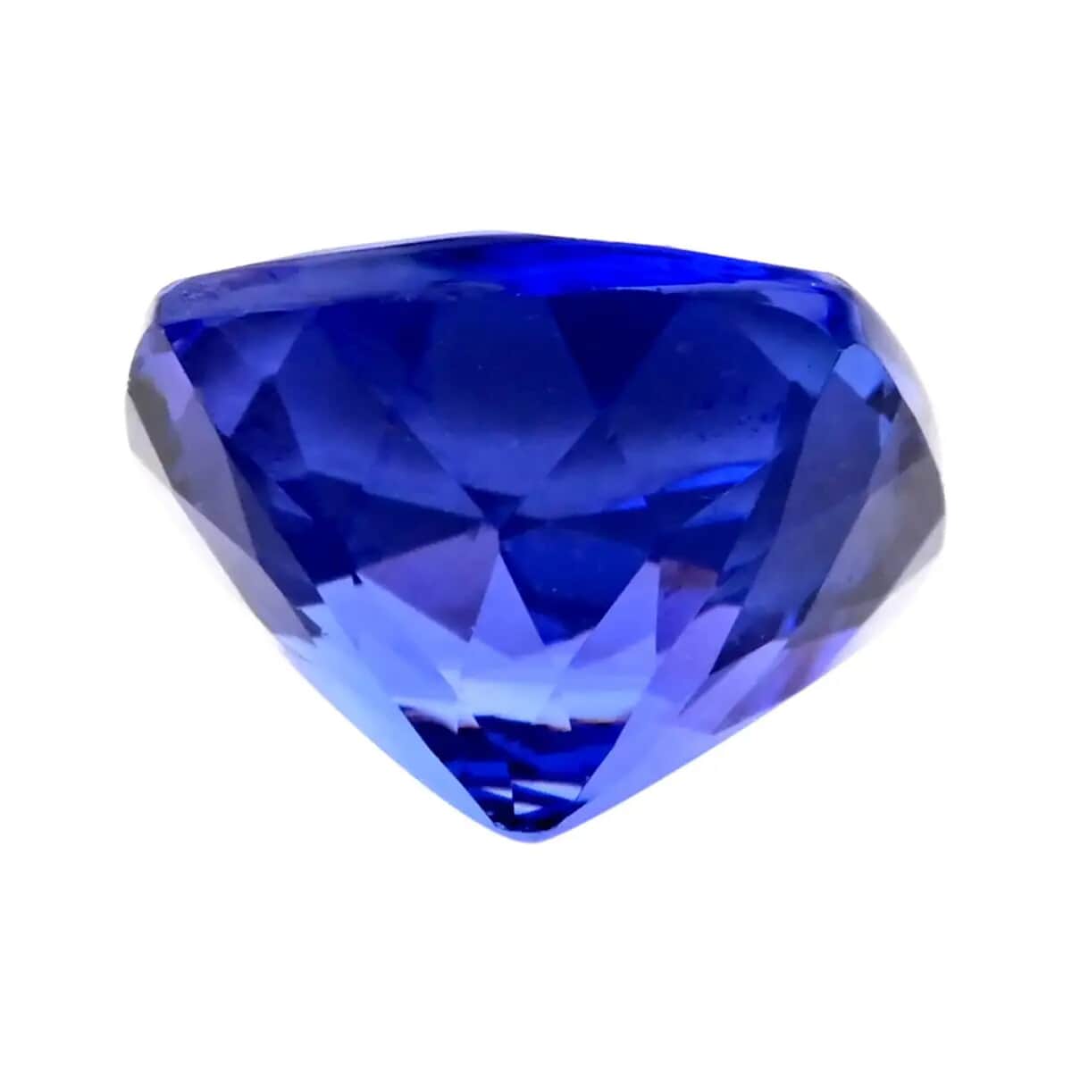 Certified & Appraised AAAA Tanzanite (Cush 7.5x7.5 mm) 2.00 ctw image number 2