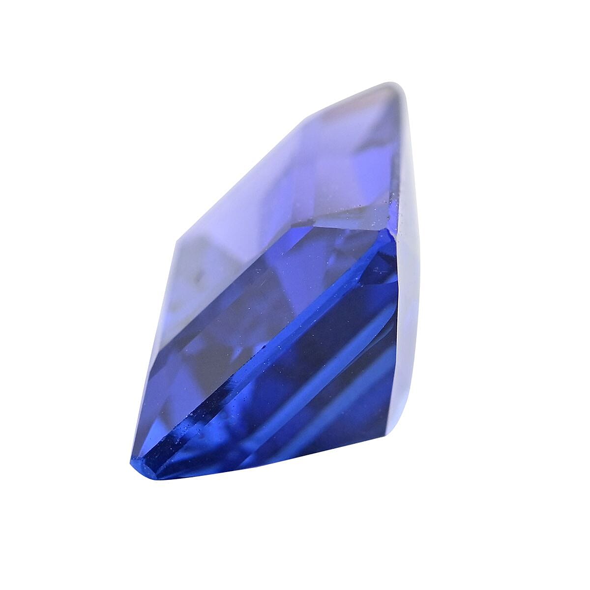 Certified & Appraised Flawless AAAA Vivid Tanzanite (Bgt Free Size) 4.00 ctw image number 1
