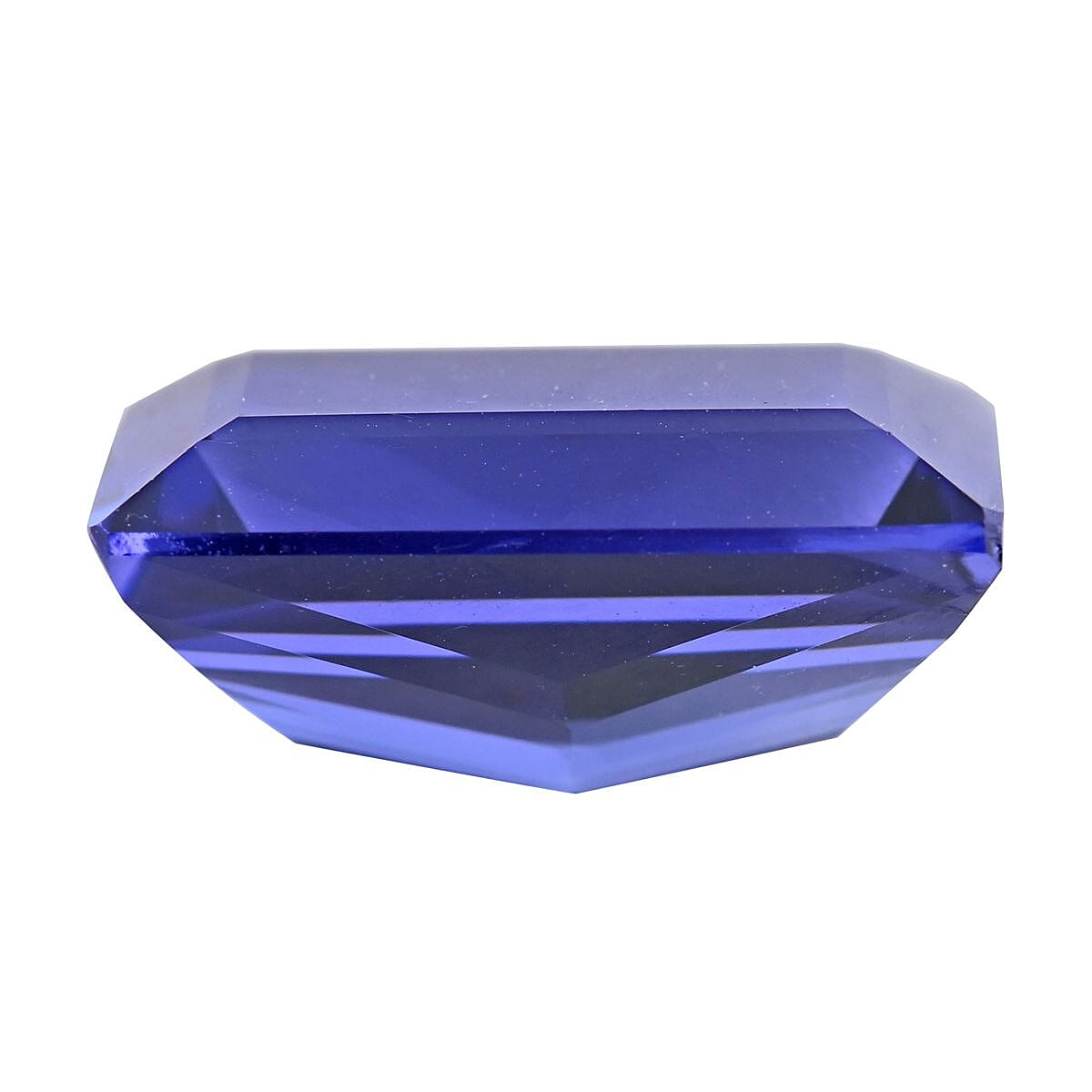 Certified & Appraised Flawless AAAA Vivid Tanzanite (Bgt Free Size) 4.00 ctw image number 2