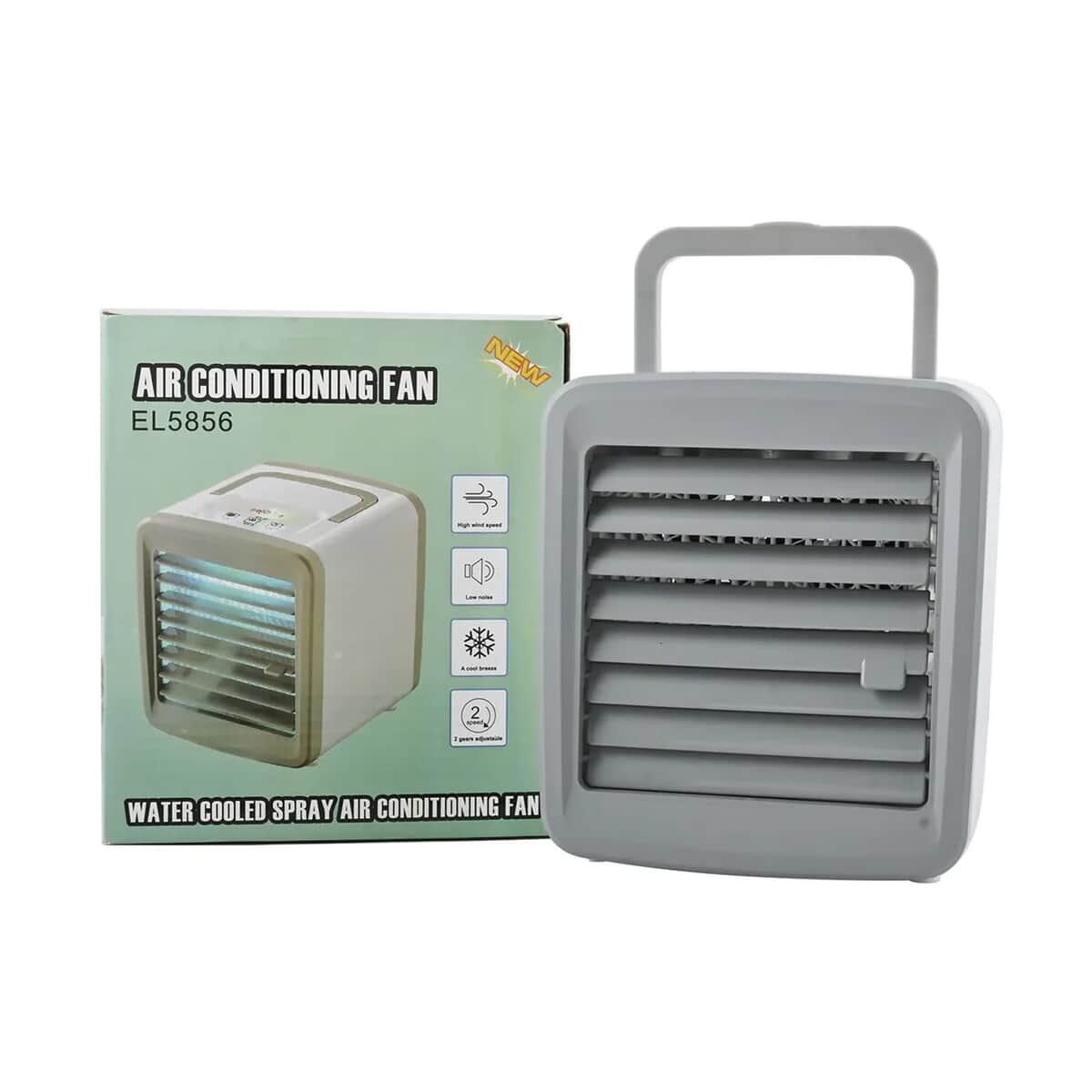 White Eco-Friendly Portable Air Cooler , Mini AC Air Cooler , Air Conditioning Fan image number 0