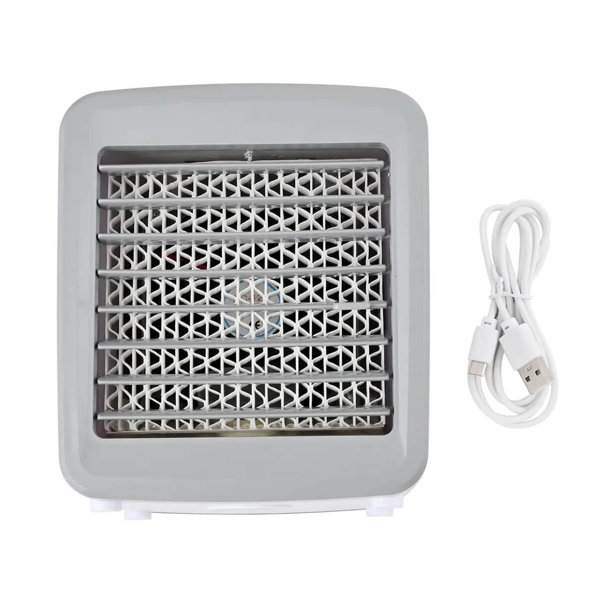 White Eco-Friendly Portable Air Cooler , Mini AC Air Cooler , Air Conditioning Fan image number 5