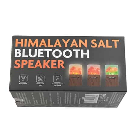 Aquarius Himalayan Salt Lamp Bluetooth Speaker Bluetooth Speaker Salt Lamp image number 4