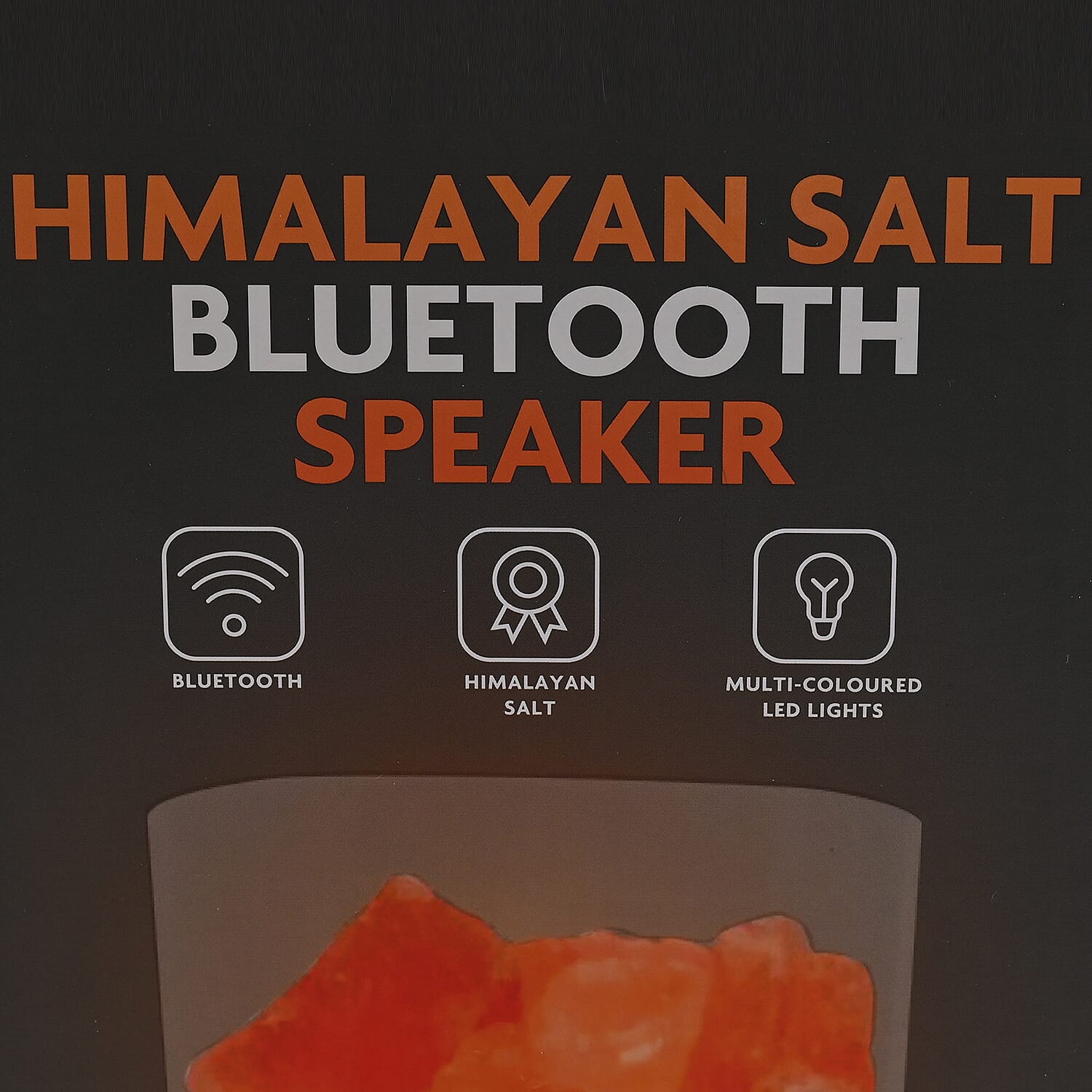 Closeout Aquarius Himalayan Salt Lamp Bluetooth Speaker Bluetooth Speaker Salt Lamp