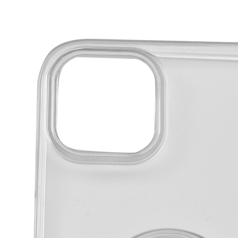 Transparent iPhone 13 Case with 360 Degree Adjustable Ring Holder