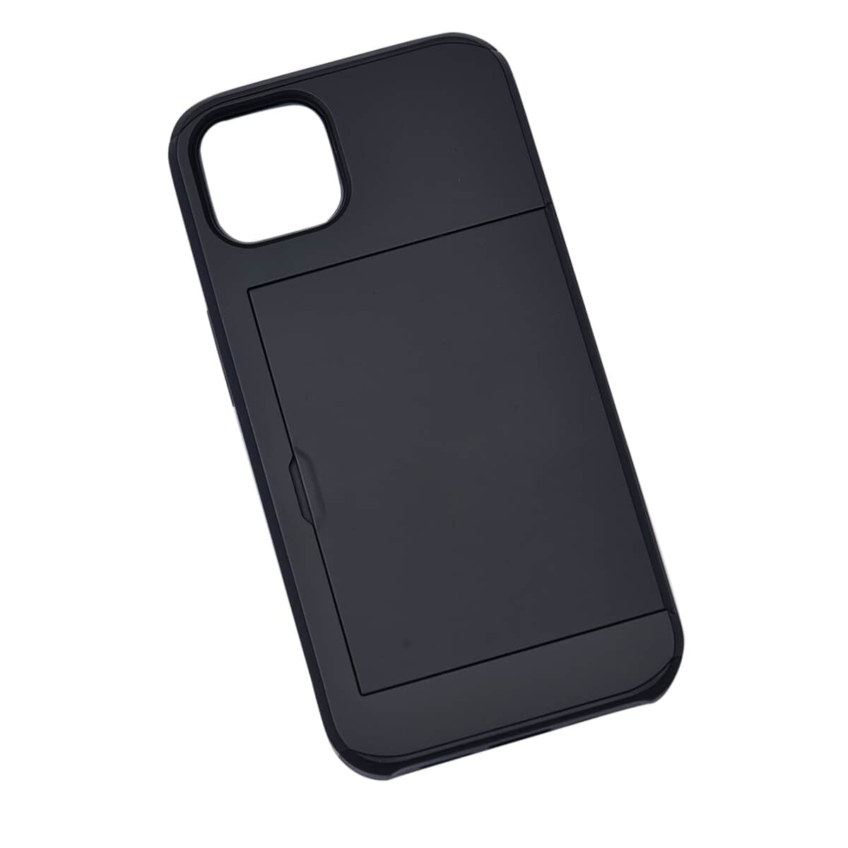 IPhone 13 case with Sliding Card Slot- Black image number 0
