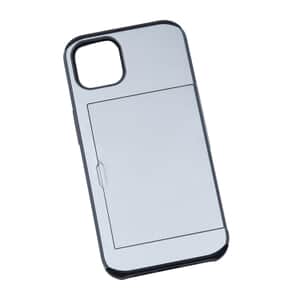 iPhone 13 Case with Sliding Card Slot- Dark Gray