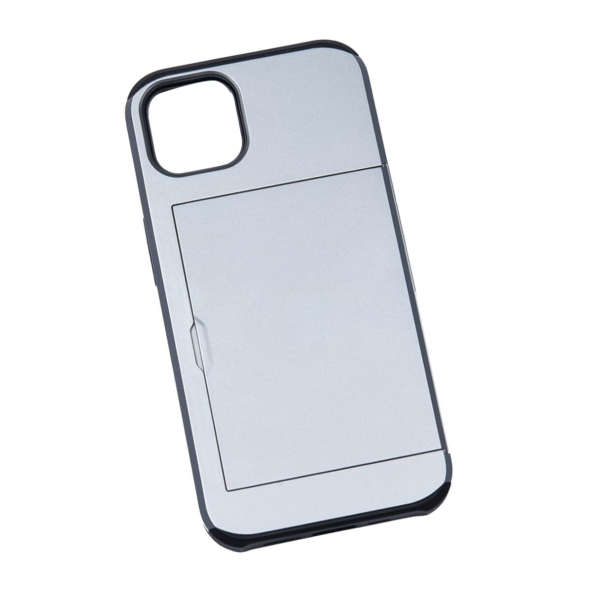 iPhone 13 Case with Sliding Card Slot- Dark Gray image number 0