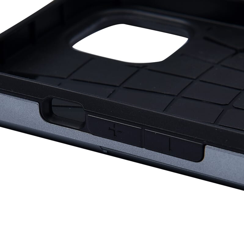 iPhone 13 Case with Sliding Card Slot- Dark Gray