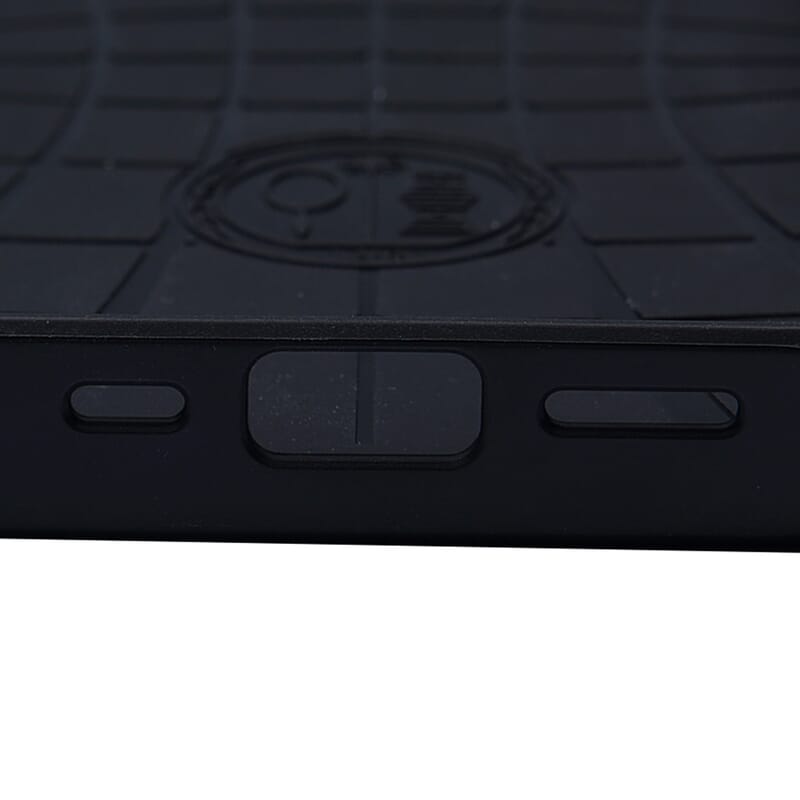 iPhone 13 Case with Sliding Card Slot- Dark Gray