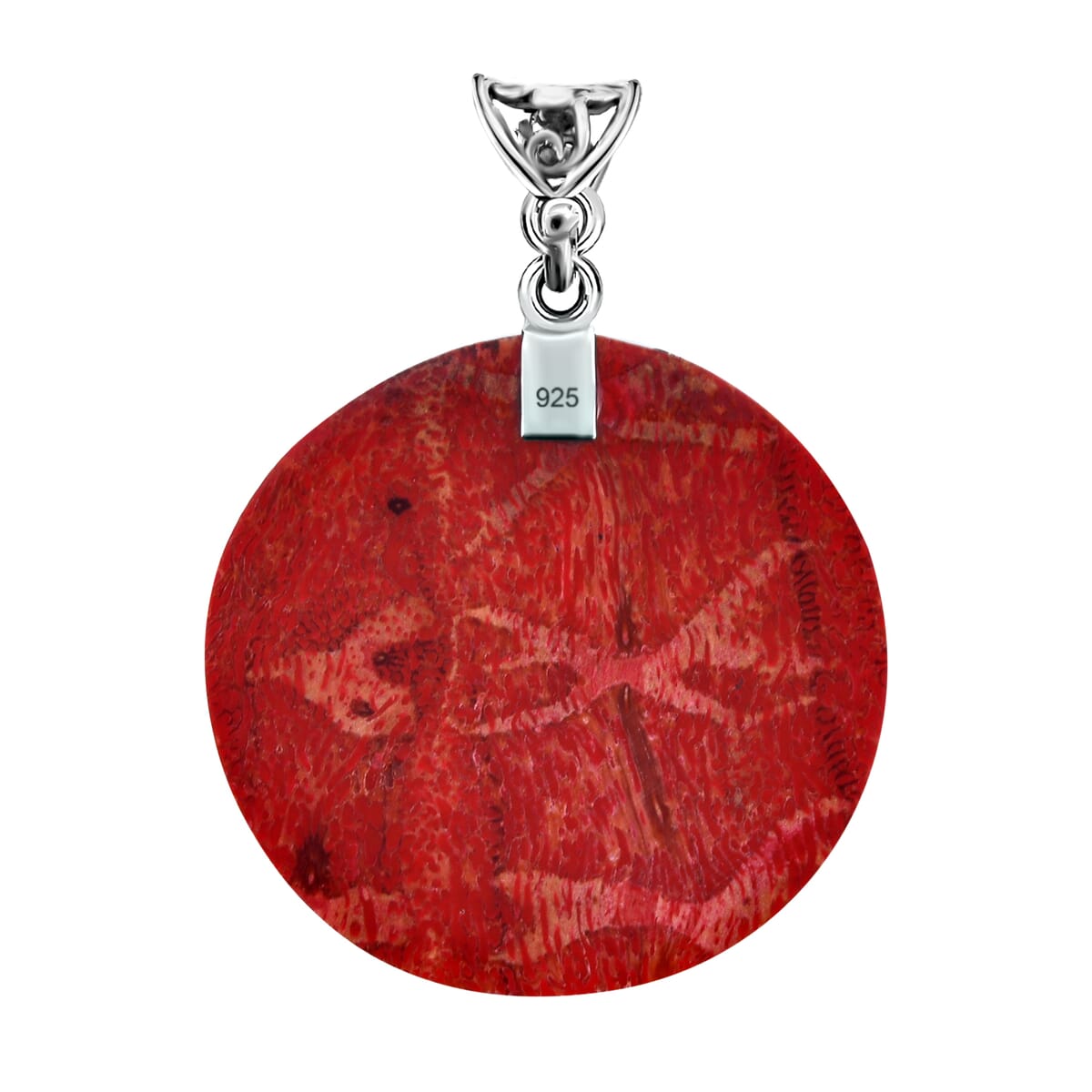 Sponge Coral Pendant in Sterling Silver image number 3