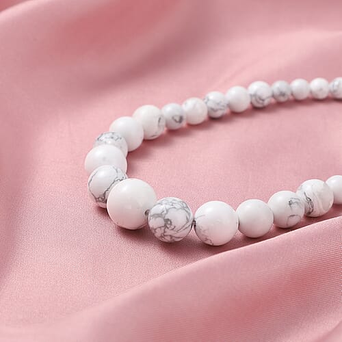 White Howlite - Product card gallery slide 2 (9431242735871)