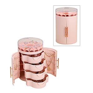 Pink 5 Layer Jewelry Organizer