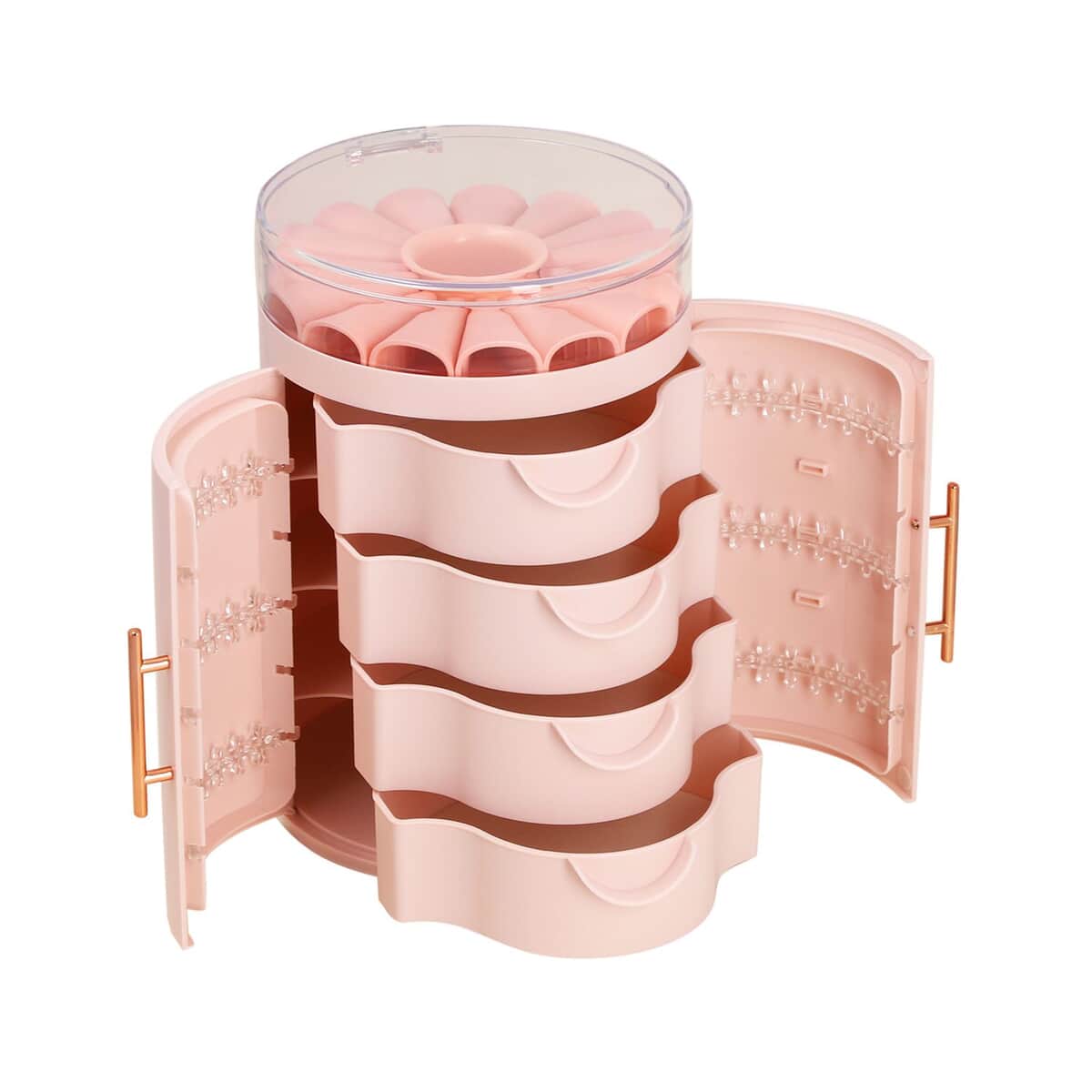 Pink 5 Layer Jewelry Organizer image number 5