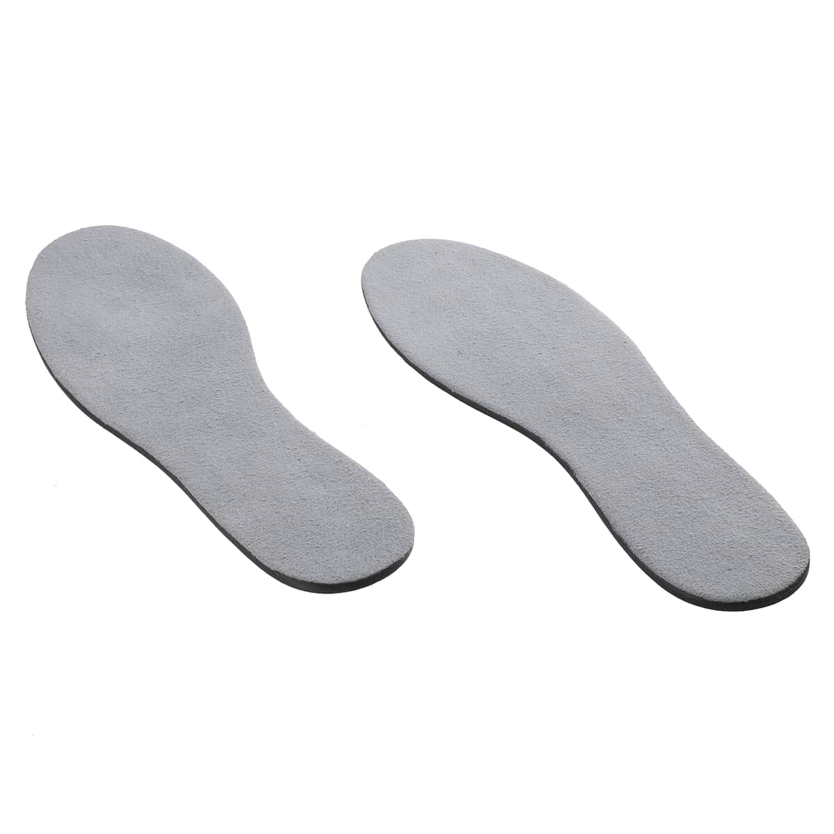 Pair of Gray and Green Shungite Infused Gel Insoles (Uses Gel Polymer) image number 6