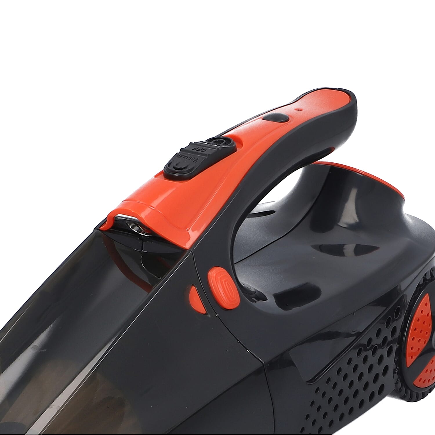 Homesmart Black 4-in-1 Portable, Multi-Function, Electric-Powered, Wet/Dry Function Car Vacuum Cleaner With Powerful Air Pump, Three nozzles And Long Cable Cord