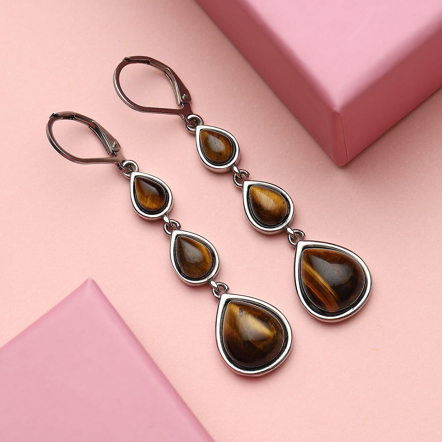South African Yellow Tigers Eye - Product card gallery slide 2 (9431380459775)