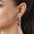 KARIS Multi Gemstone Hoop Earrings in Platinum Bond 15.85 ctw image number 2