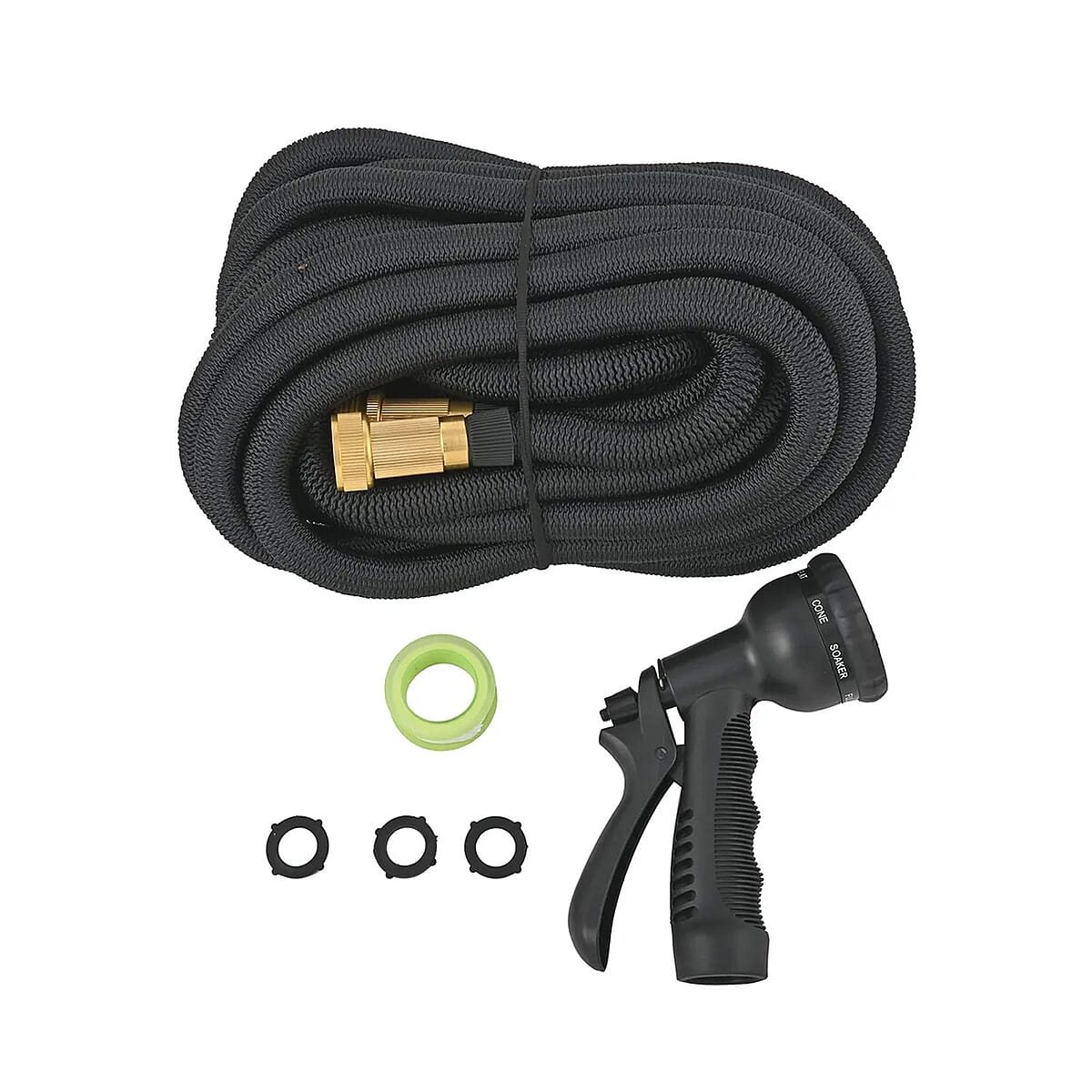 100 Ft Garden Hose with Nozzle image number 5