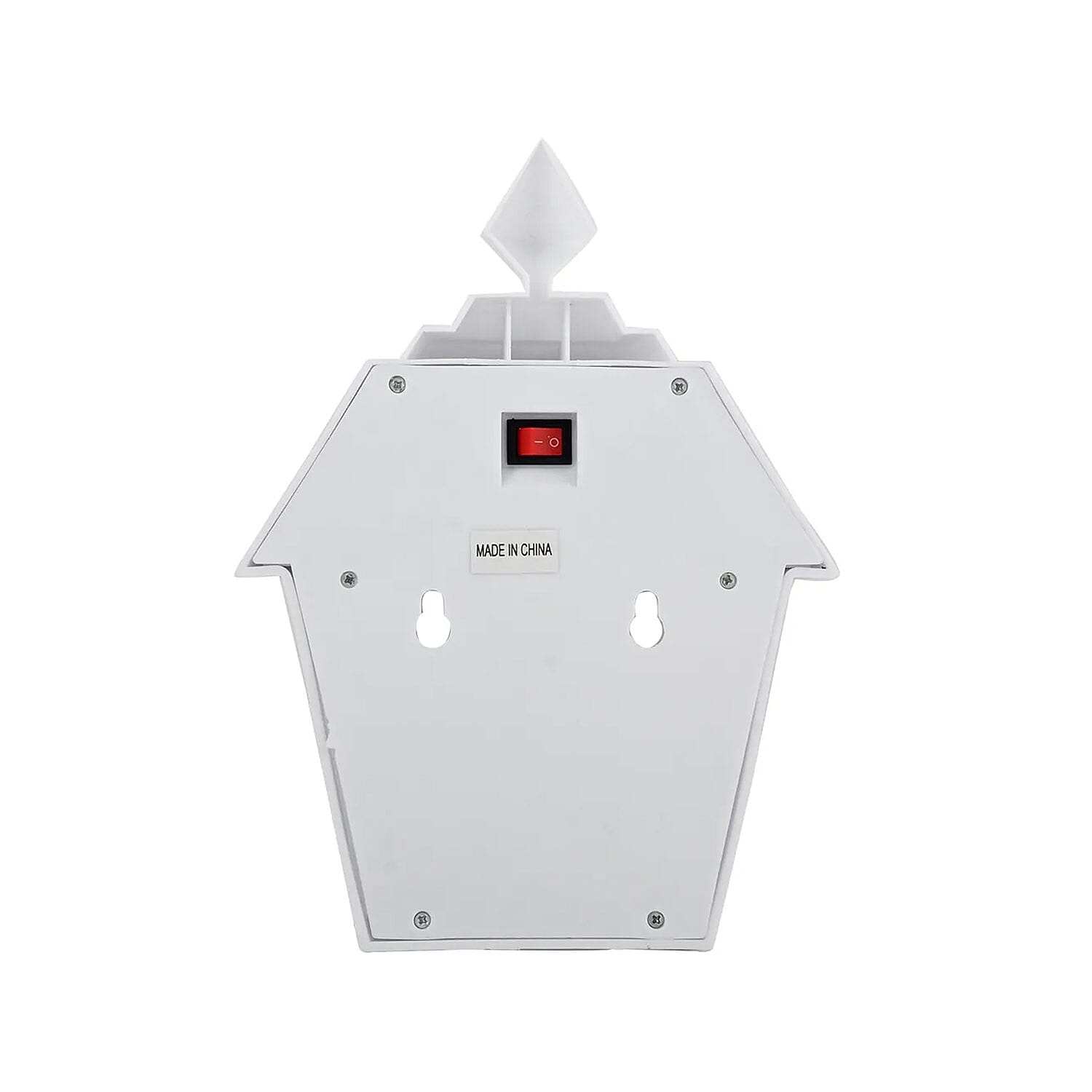 Closeout So Grand Set of Mounted Solar Lights -White
