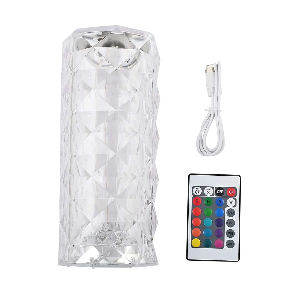 Wishicious Rose Crystal 3D Color Changing LED Lamp image number 5