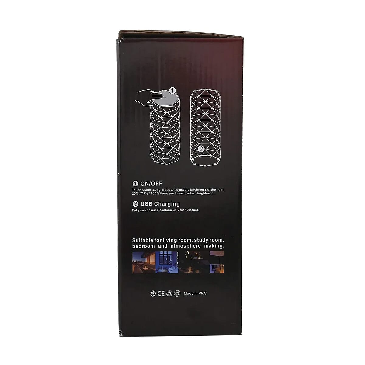 Wishicious Rose Crystal 3D Color Changing LED Lamp image number 6