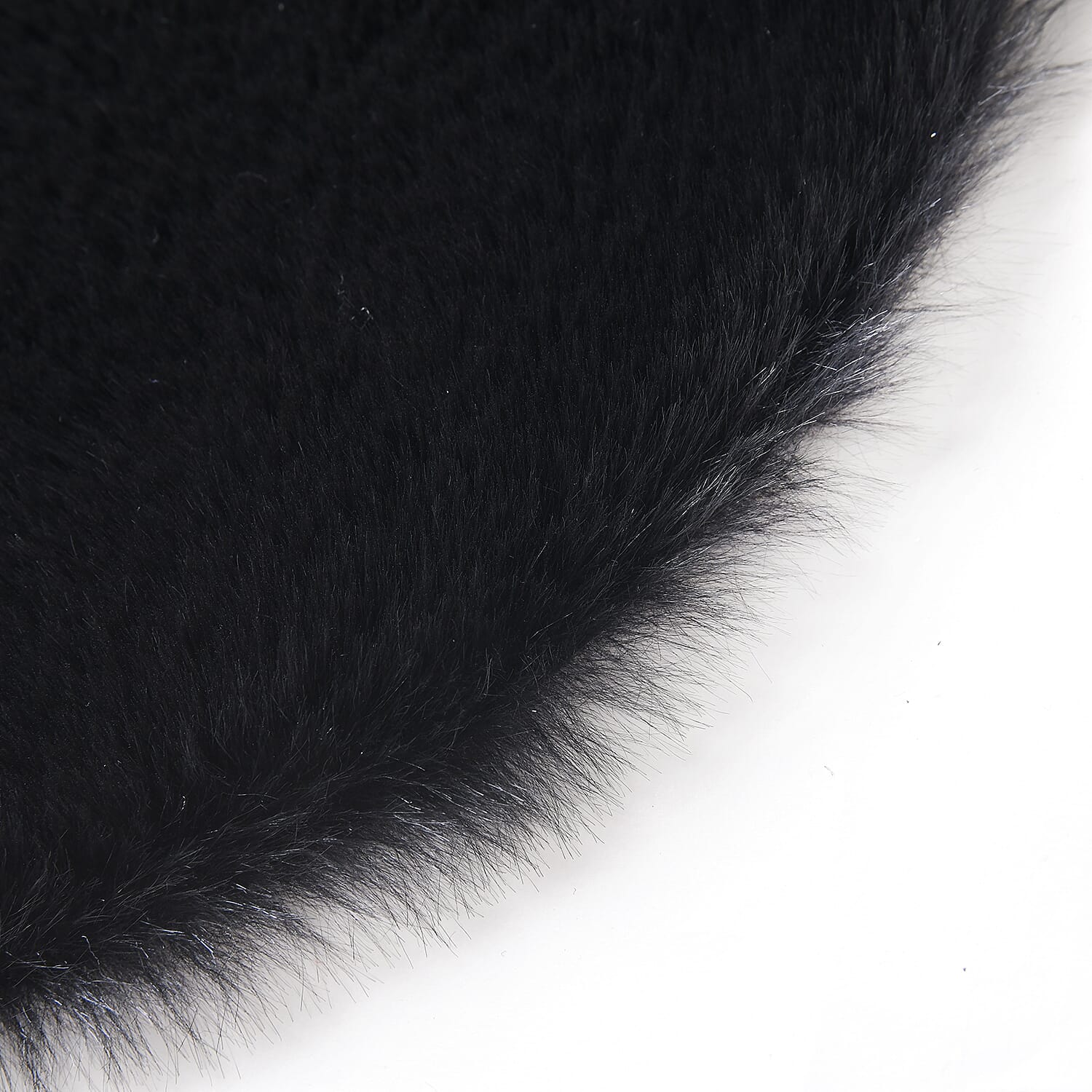Homesmart Black Bear Shape Rug