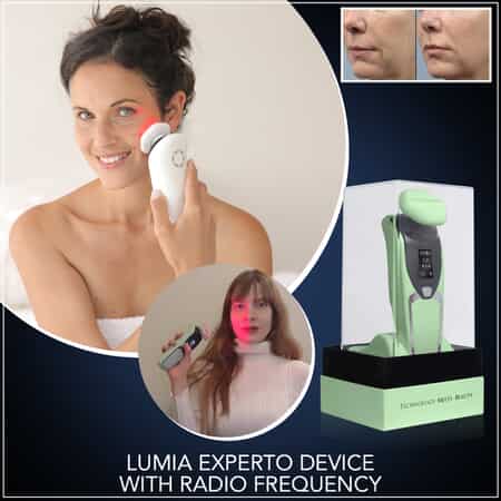 Lumia Experto Beauty Device with RF, LED, and Infrared Technology in Mint with Free RF Gel image number 1