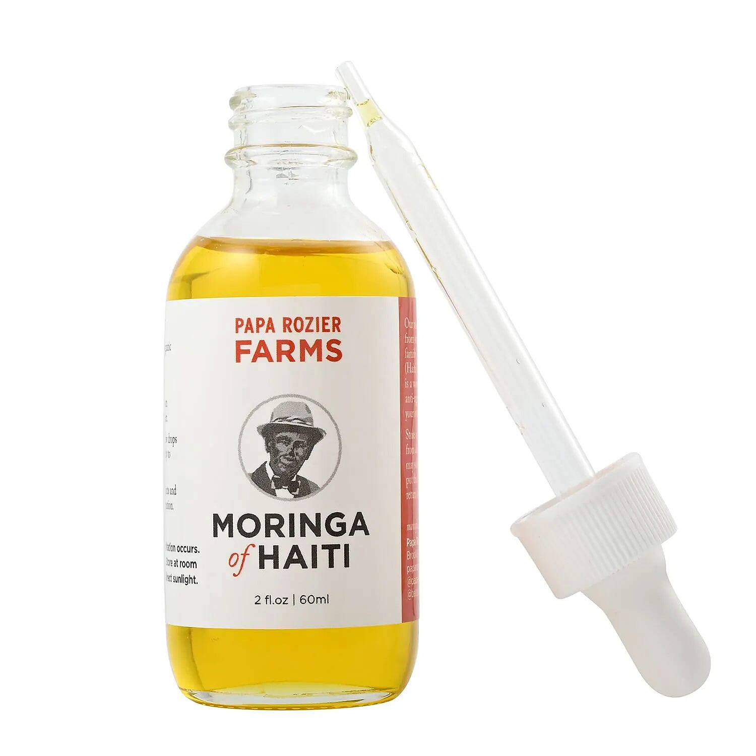 Papa Rozier Moringa Oil Of Haiti (2oz) Made In USA (Ships in 5-7 Days)