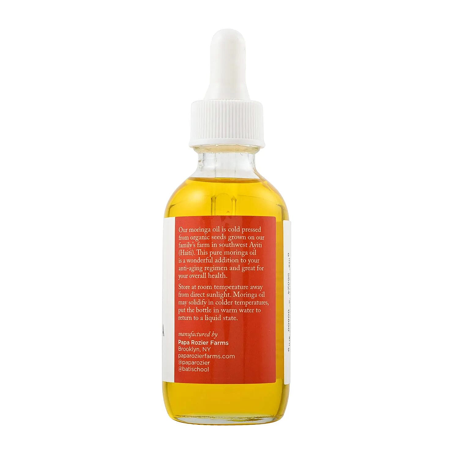 Papa Rozier Moringa Oil Of Haiti (2oz) Made In USA (Ships in 5-7 Days)