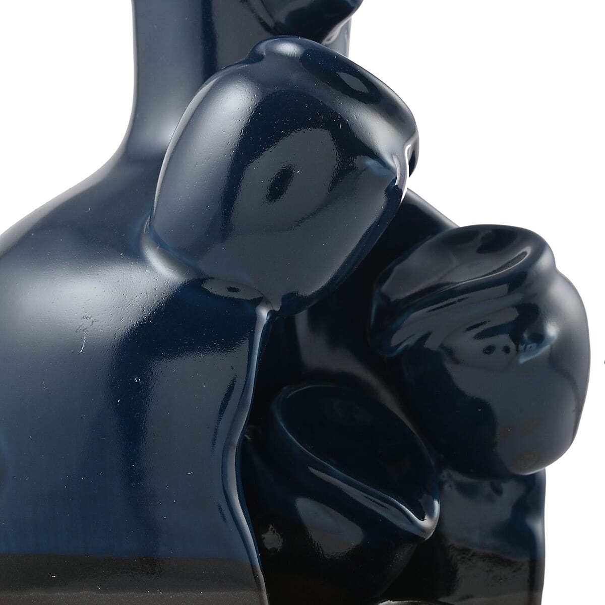 Black Ceramic Incense Burner Fountain image number 4