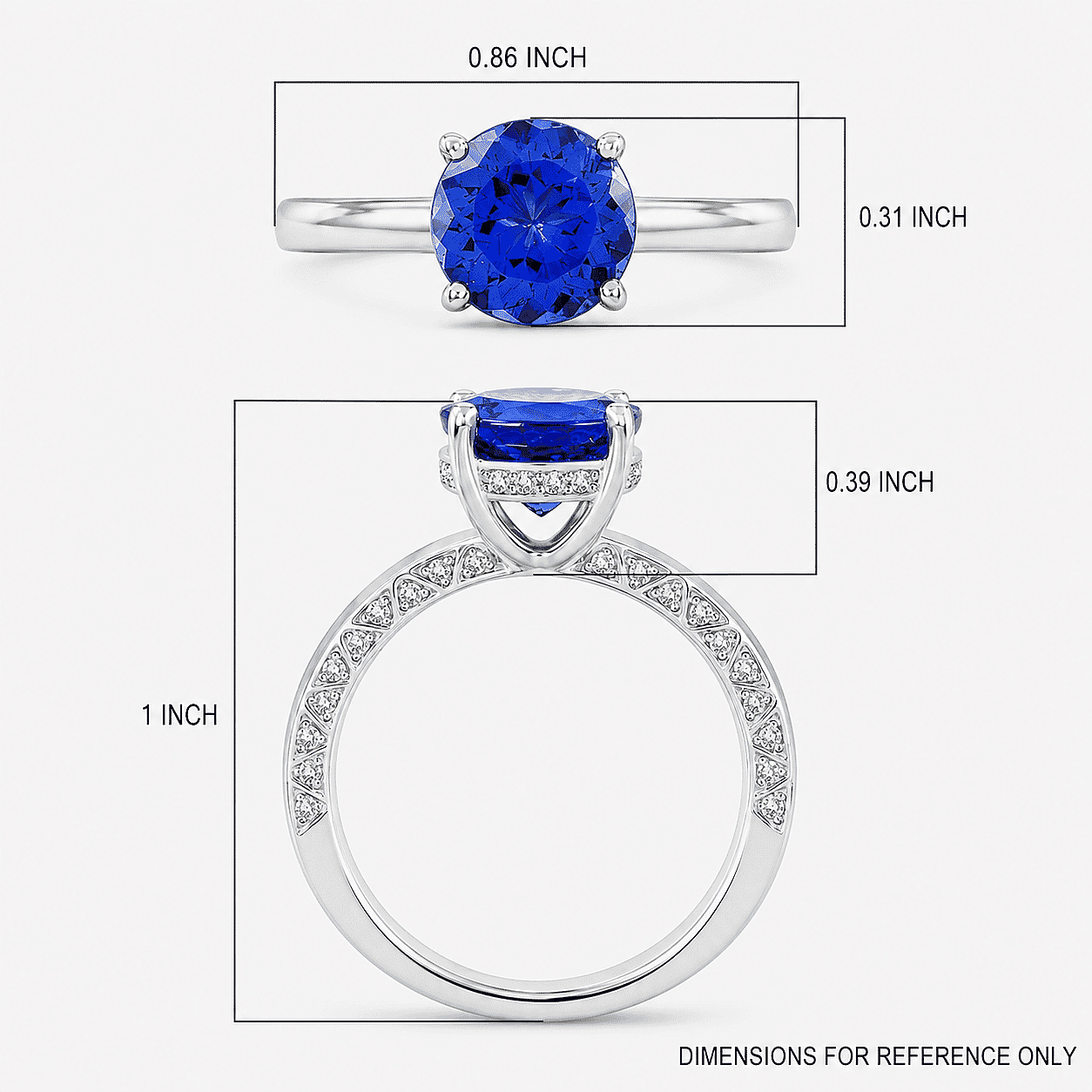 Certified & Appraised Rhapsody AAAA Tanzanite, Diamond Ring in 950 Platinum 2.50 ctw (Size 10.0)