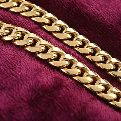 10K Yellow Gold 6.2mm Miami Cuban Chain Necklace 20 Inches 21.20 Grams