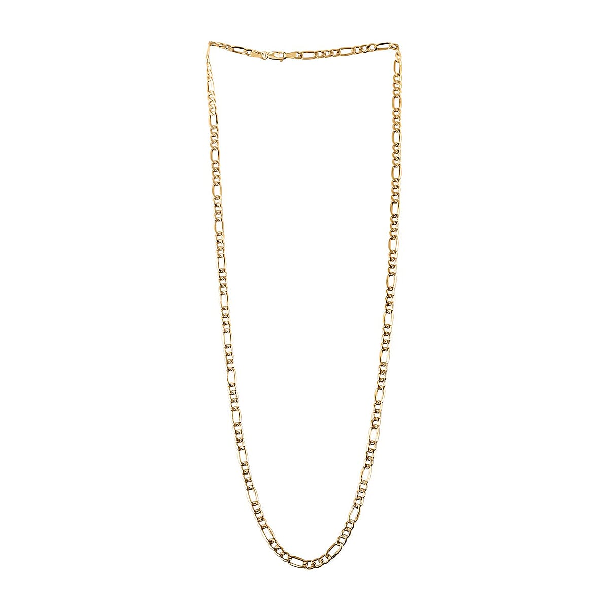 10K Yellow Gold 4.5mm Figaro Necklace 22 Inches 5.30 Grams (Delivery in 10-15 Business Days) image number 4