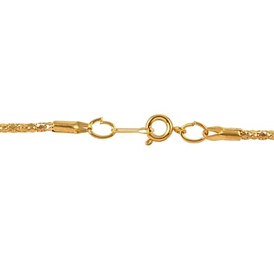 Maximize Pendant Magnifier with Chain in Goldtone 18 Inches (5x)