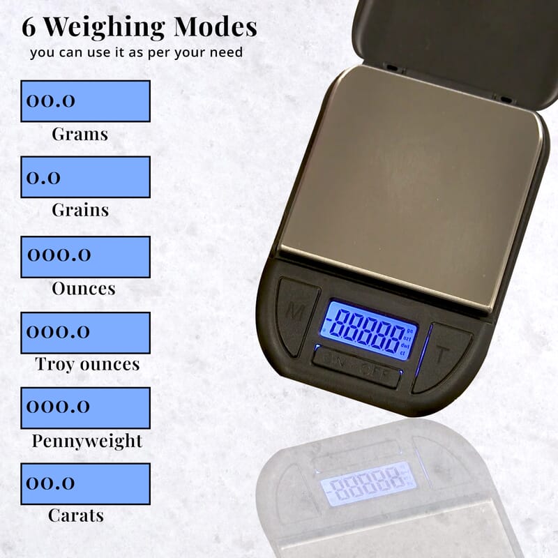 Closeout Superior Pocket Weighing Scale (0.1-500 g)