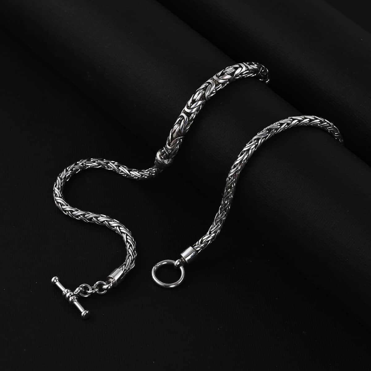 Buy Bali Legacy Sterling Silver Borobudur Chain Necklace 20 Inches 60. ...