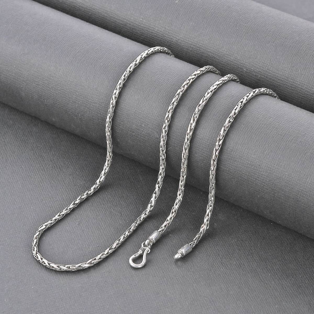 Bali Legacy Engraved Rectangular Link Chain Necklace