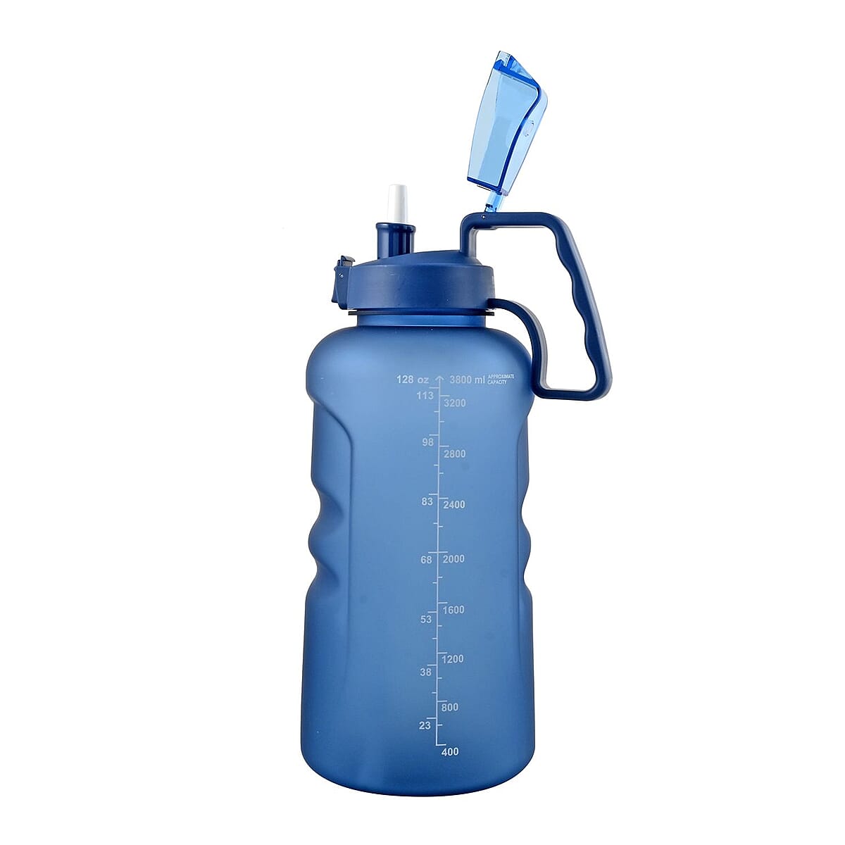 Venture Pal 1 Gallon Motivational Water Bottle -Frosted Navy image number 1