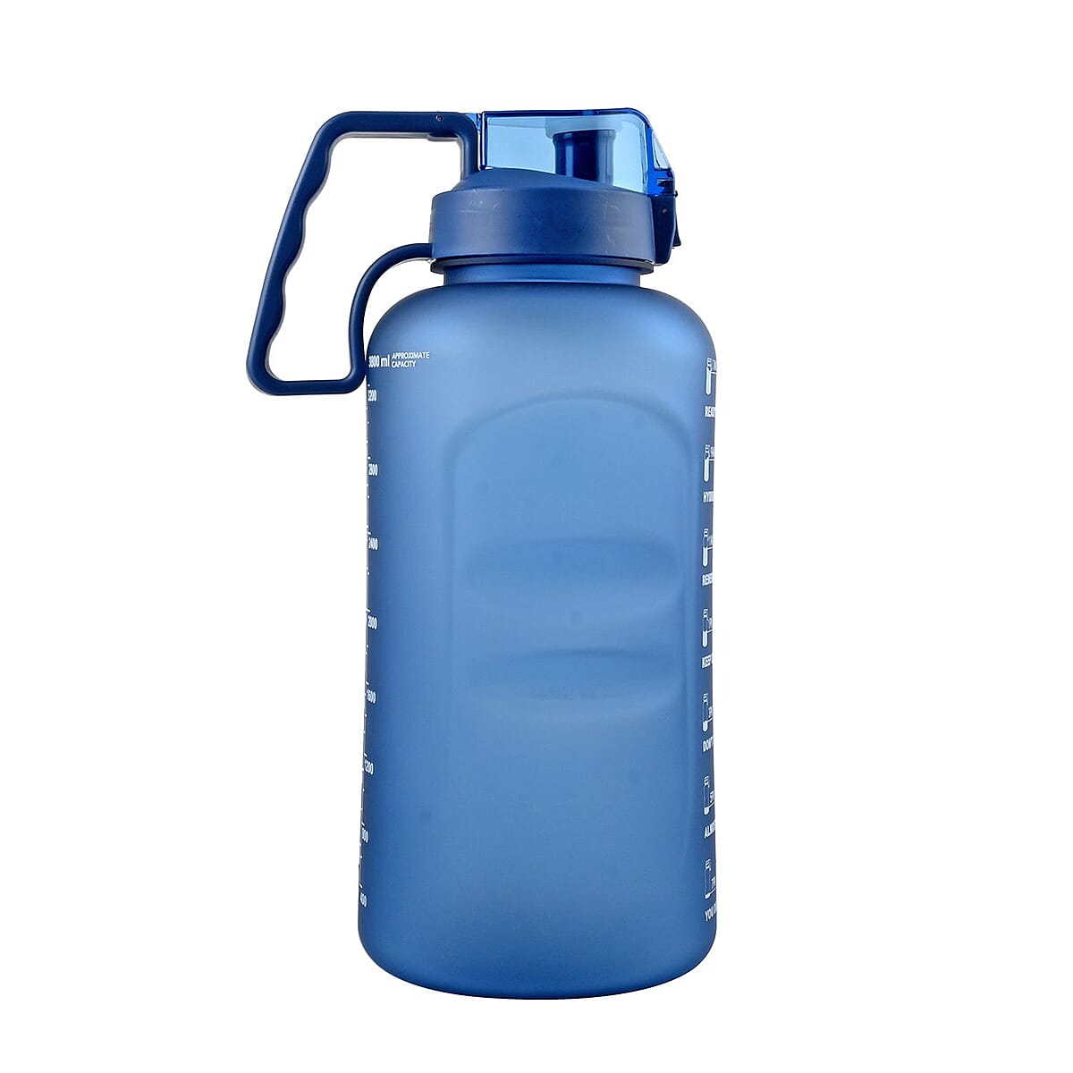 Venture Pal 1 Gallon Motivational Water Bottle -Frosted Navy image number 3